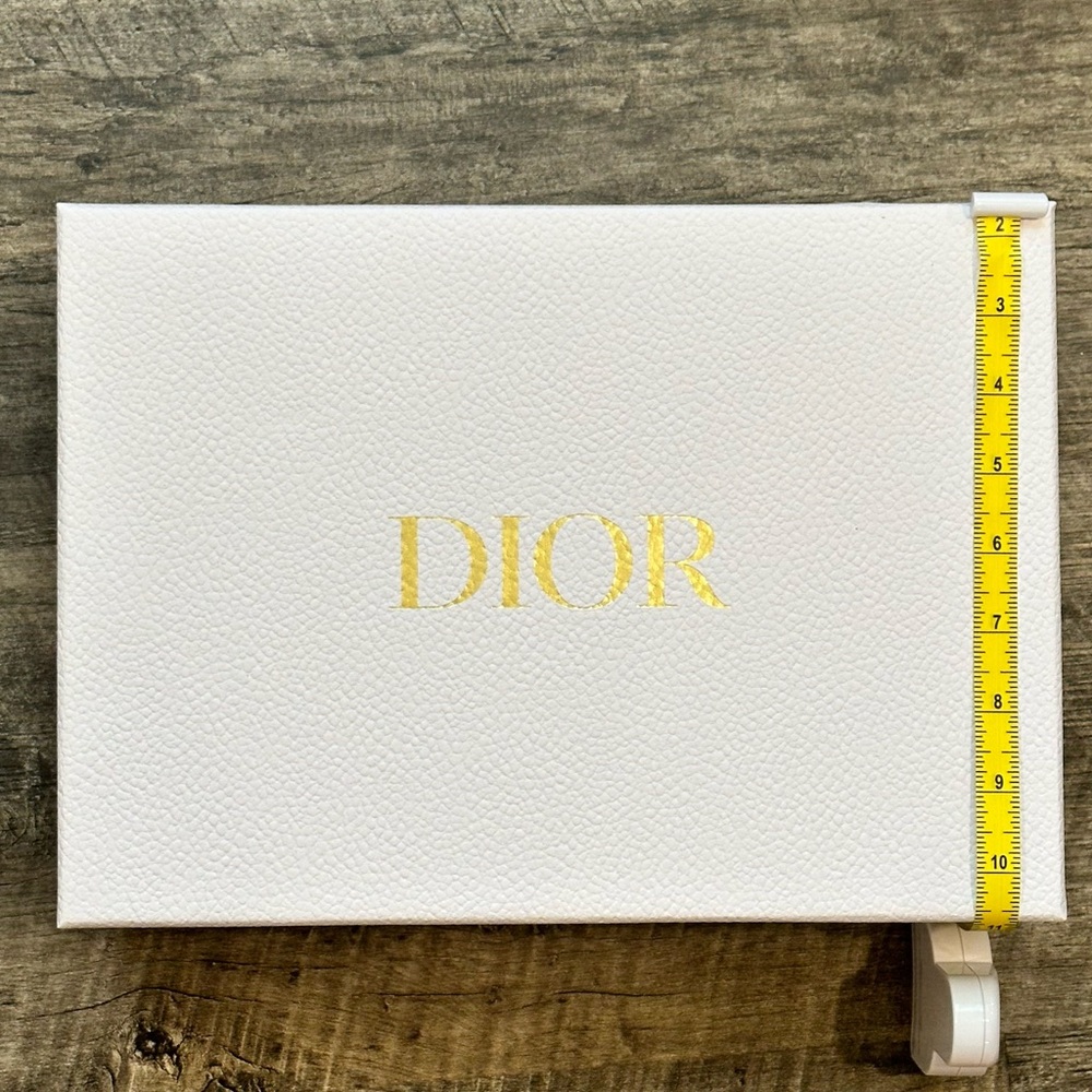 Dior Elegant White Box with Gold Lettering